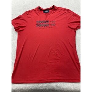 Ferrari Mens Official Licensed Product Red T-Shirt Size XXL 2XL Spellout Mens